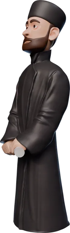 Komitas superLegend figure, from the left